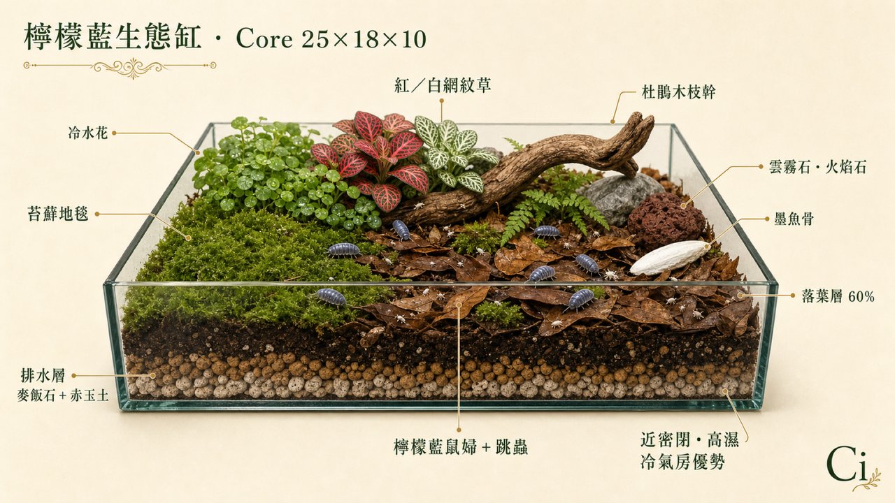 檸檬藍 標註版