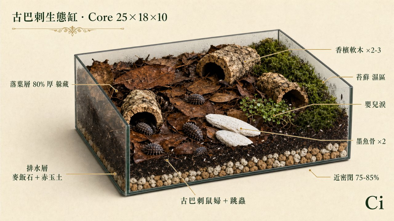 古巴刺 標註版